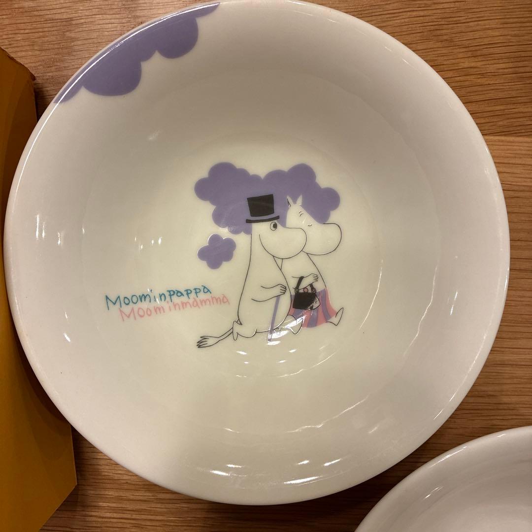 【新品未使用】ムーミン Moomin サラダボウル2個セット＋オマケ付き — image 3