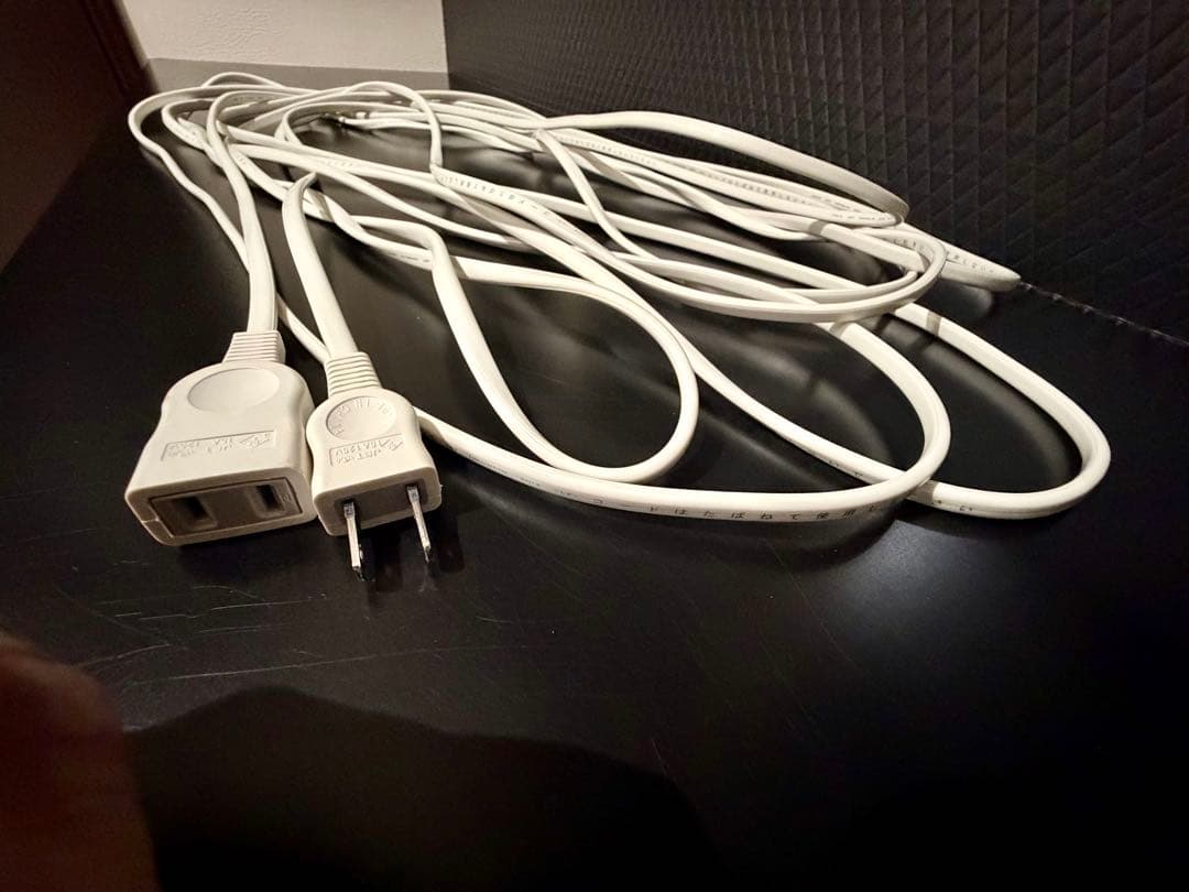 【未使用品】100V 10m 延長コード　ホワイト色 — image 2