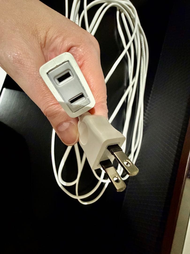 【未使用品】100V 10m 延長コード　ホワイト色 — image 4
