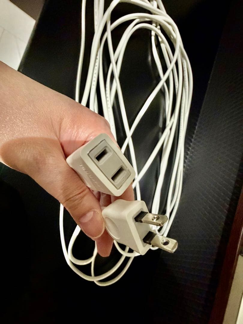 【未使用品】100V 10m 延長コード　ホワイト色 — image 5