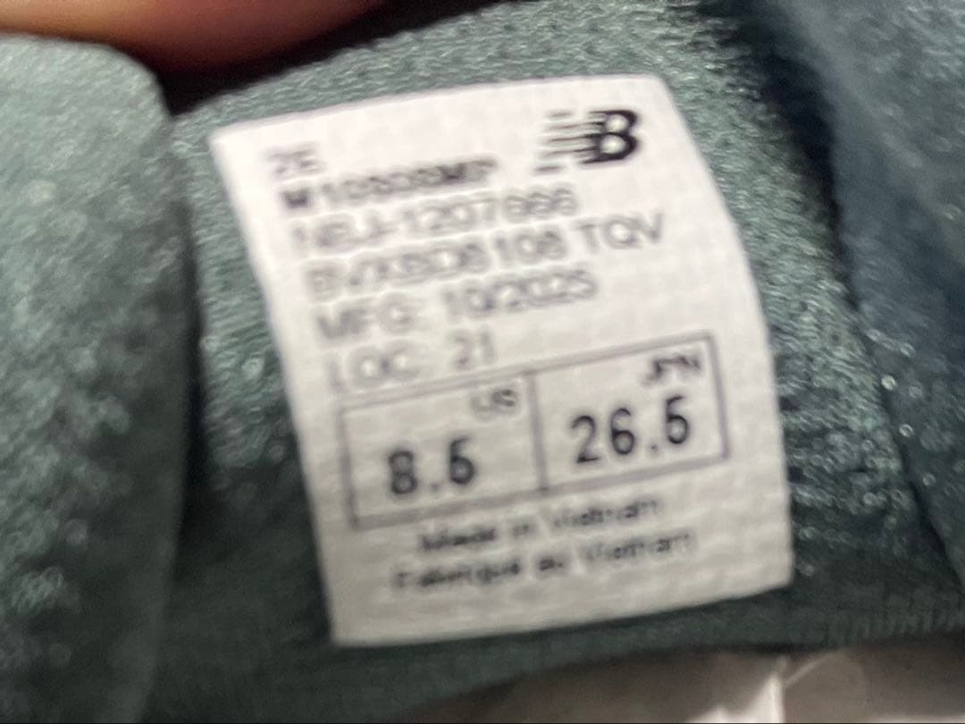 新品箱付き new balance スニーカー 26.5cm — image 4