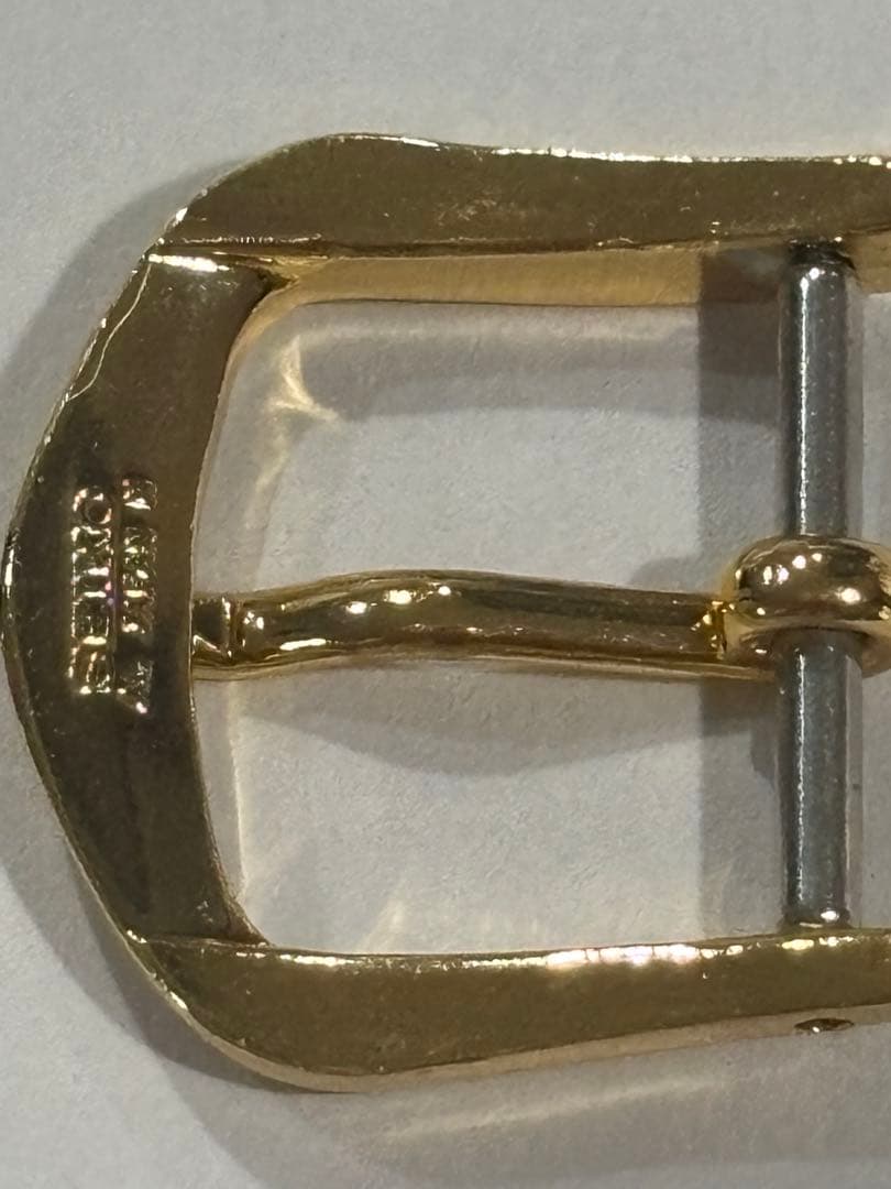 SEIKO セイコー 美錠 尾錠　アルミ 14mm 金色 未使用品 — image 4