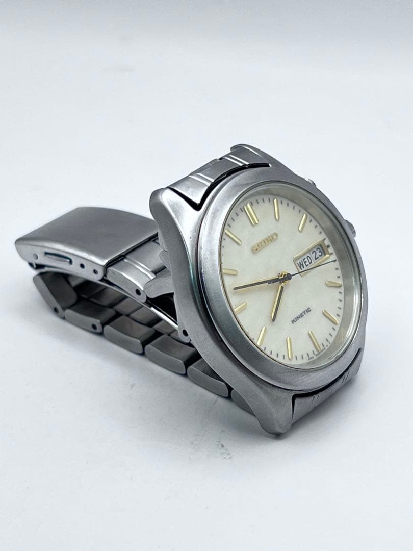SEIKO KINETIC Day-Date本体 腕時計 — image 3