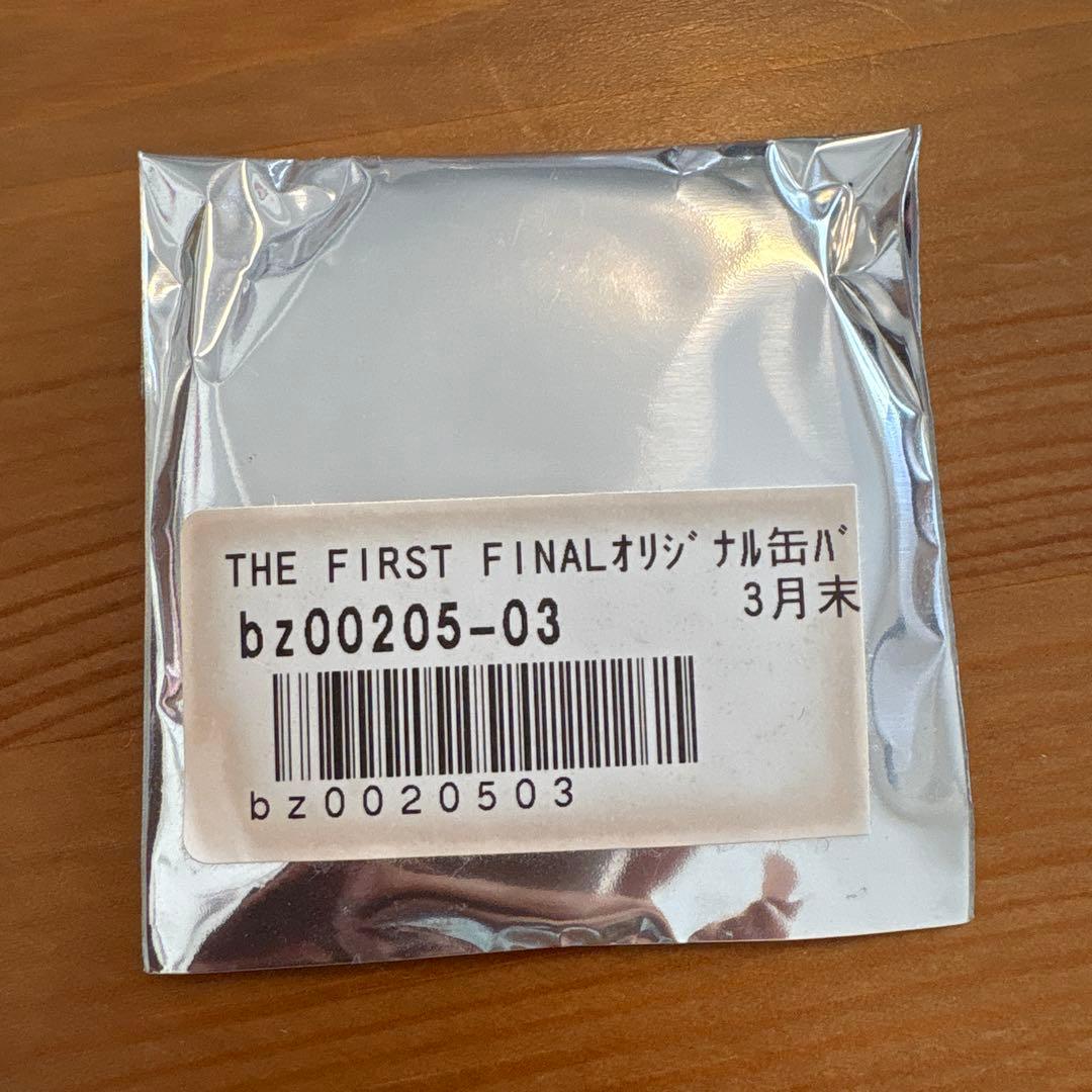 THE FIRST FINAL 缶バッジ サイン RYOKI リョウキ — image 2