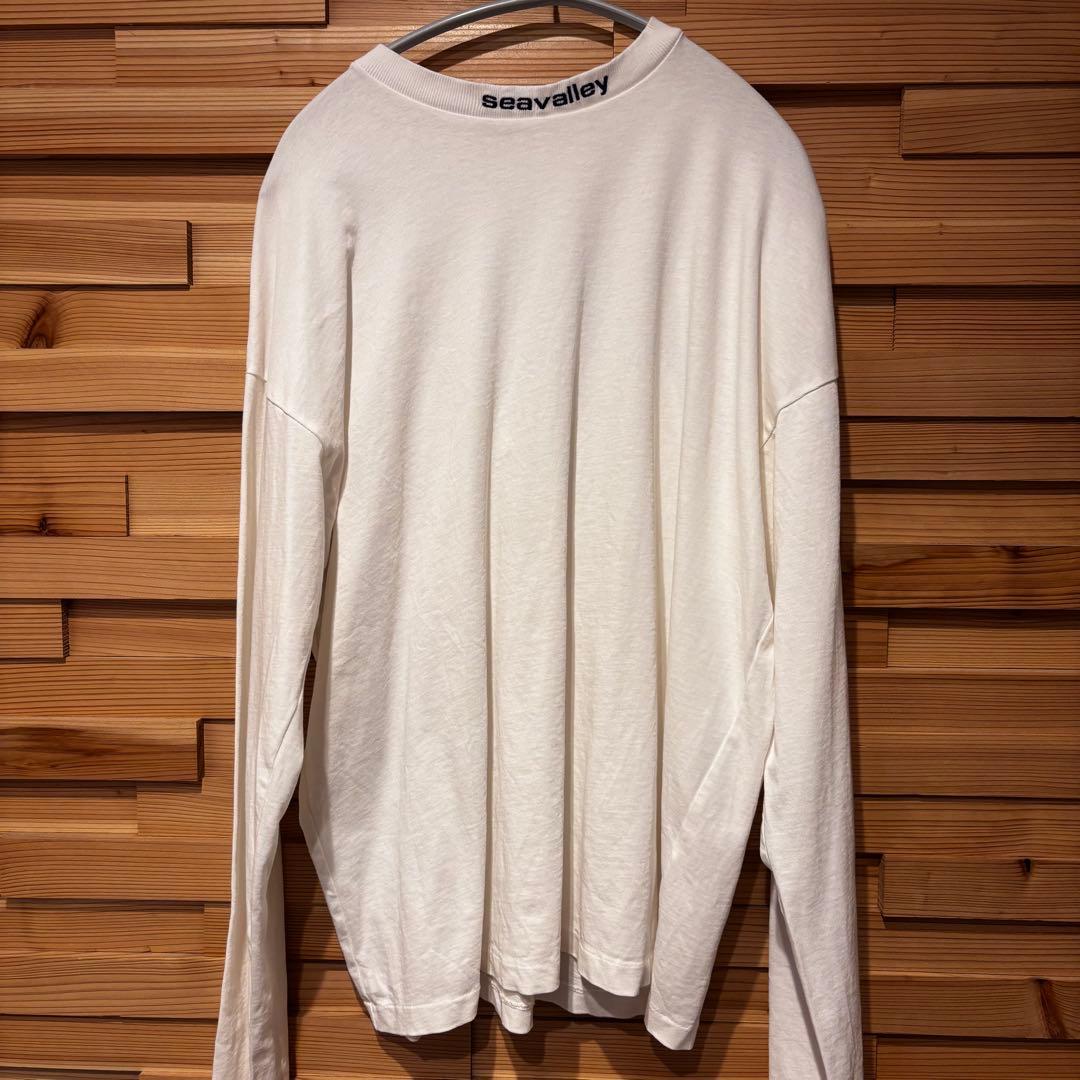シー SEA SEAVALLEY SKATER L/S TEE 美品 完売 白 — image 4