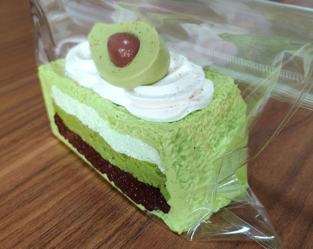 文清スクイーズ　抹茶アボカド　デコケーキ — image 2