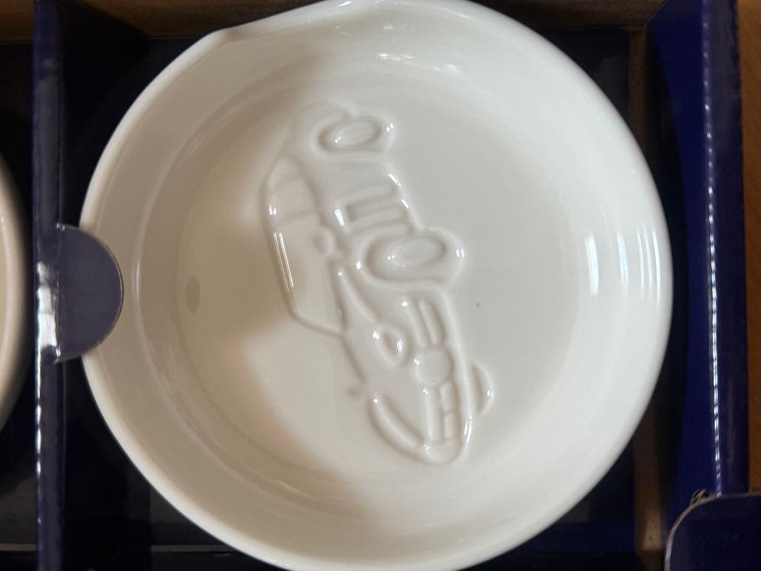醤油皿　トヨタ　 車が浮き出る醤油皿　4点セット — image 4