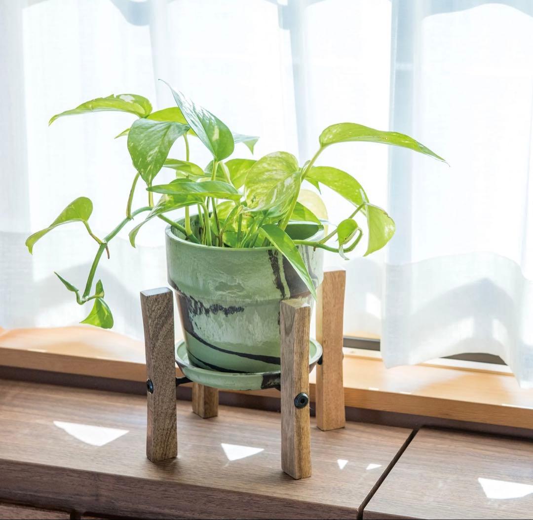 POSH LIVING フォールディングポットスタンド　フラワースタンド　花台 — image 3