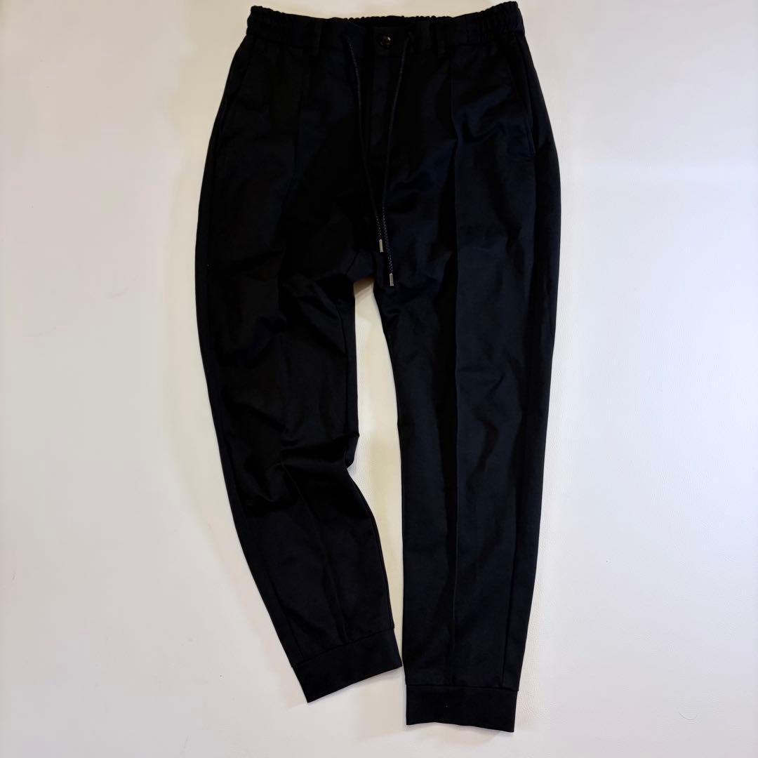 【25SS,極美品】アウール AOURE マルペンサ ジョガーパンツ M 黒 — image 4