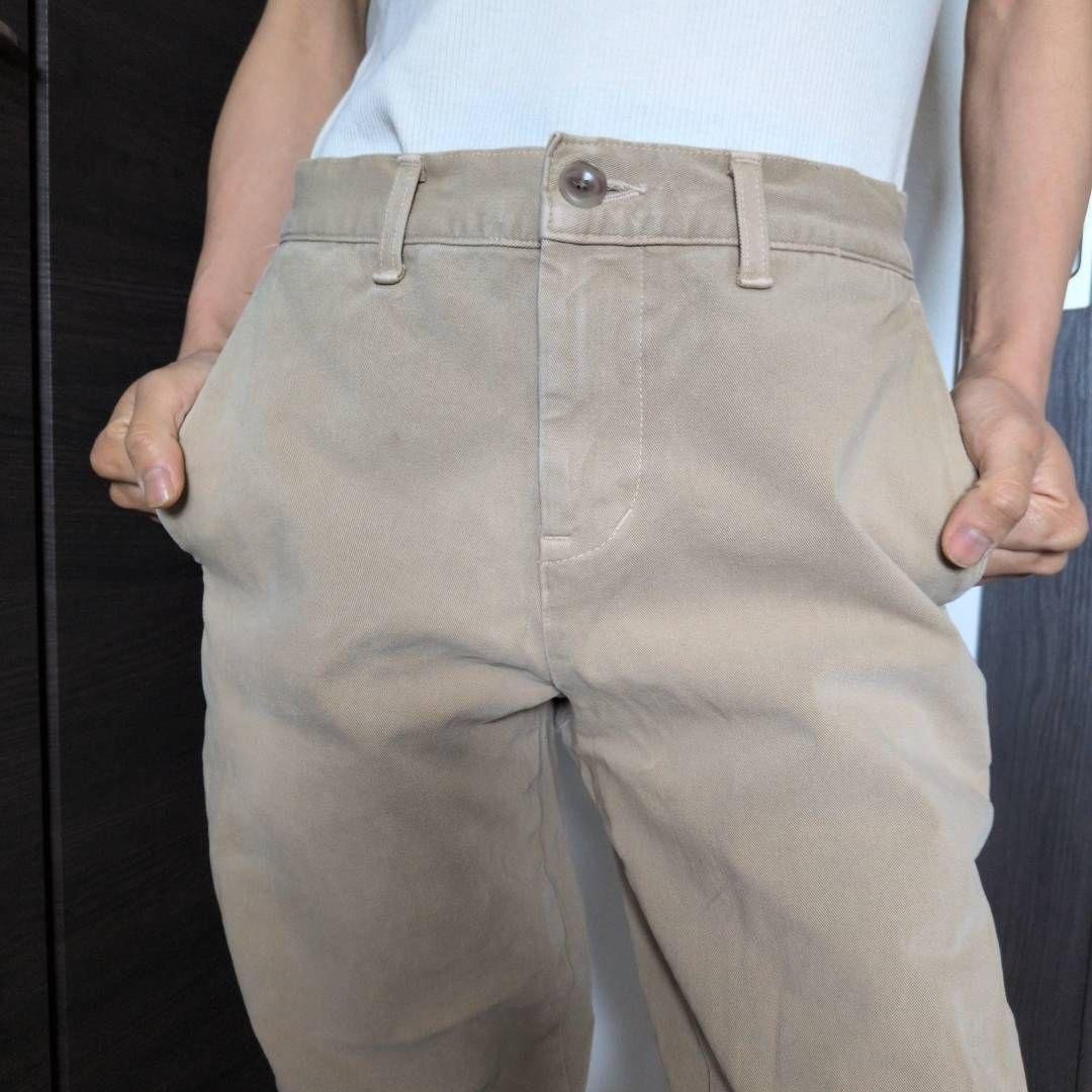 JOHNBULL ダブルストレッチテーパードチノパン — image 3