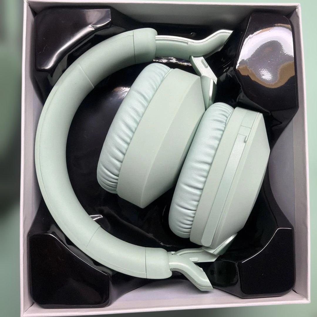 【美品・付属品完備】ワイヤレスヘッドフォン FASHION B2 ミントグリーン — image 3