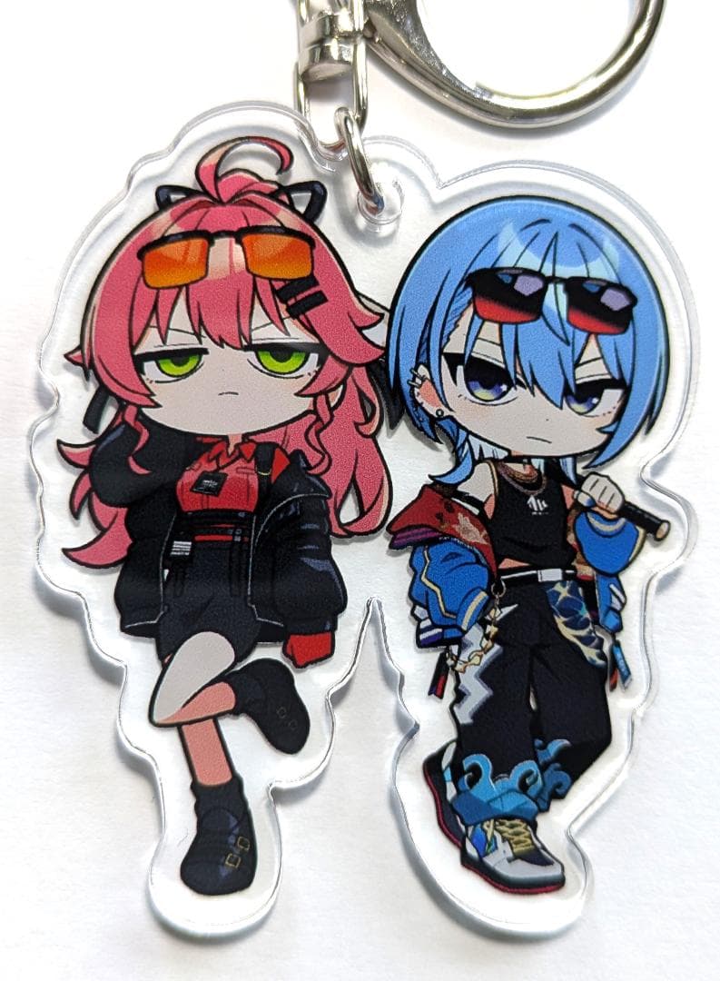 【新品/未開封】ホロライブ みこめっと 両面プリントアクリルキーホルダー — image 2