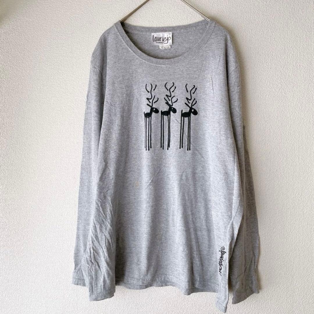 Laurie jo DESIGNS 【L】トナカイロンT ゆるだぼスタイル — image 2
