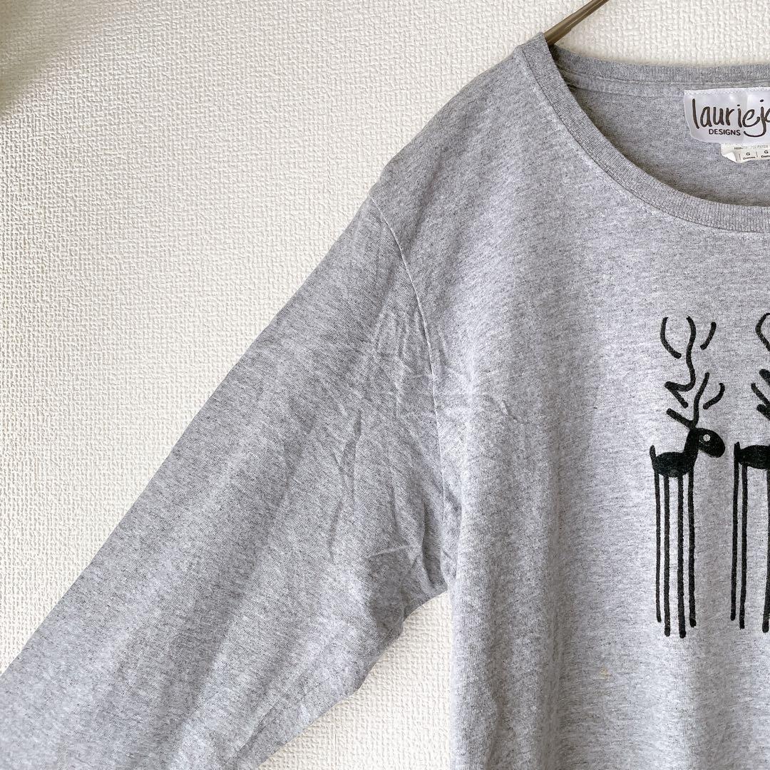 Laurie jo DESIGNS 【L】トナカイロンT ゆるだぼスタイル — image 4