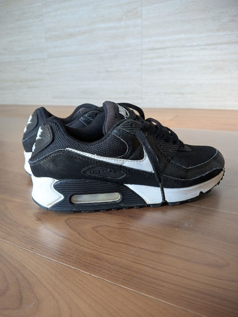 NIKE AIR MAX 90 ブラック ホワイト スニーカー — image 2