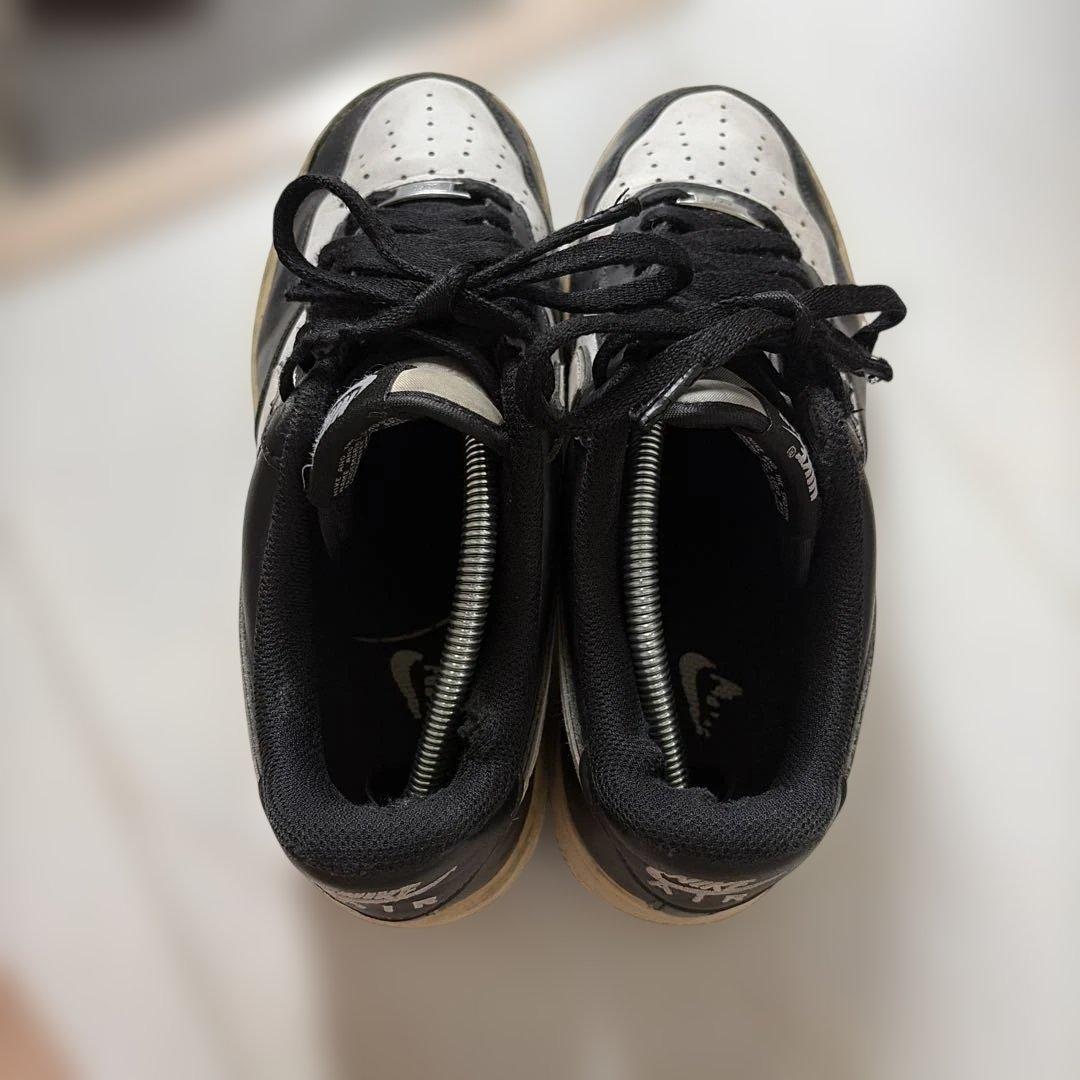 NIKE AIR FORCE 1 Black White — image 3