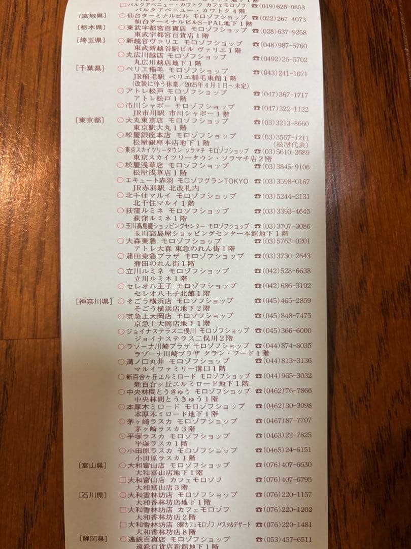 モロゾフ 株主優待券 20枚綴 1冊 — image 4