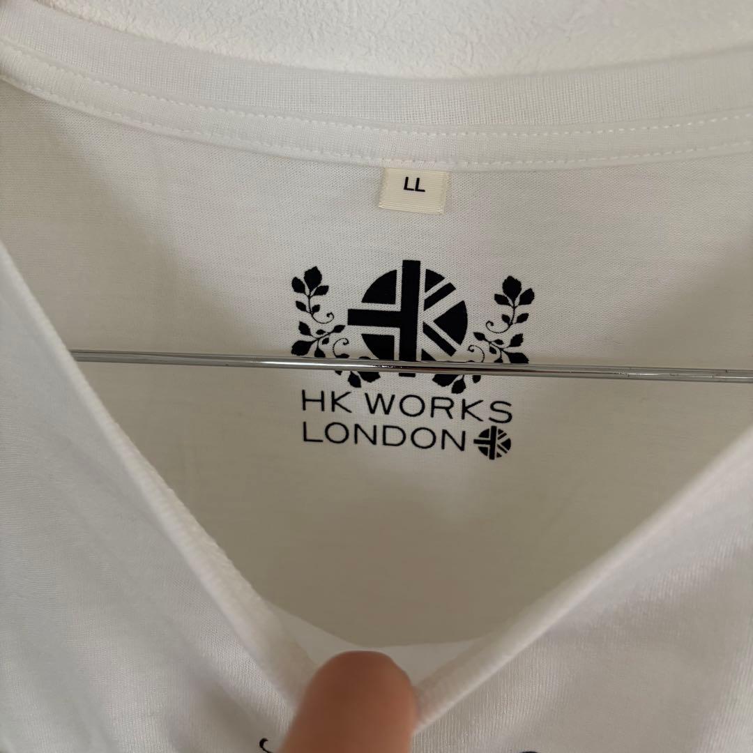 【HK WORKS LONDON】レディース トップス LLサイズ ホワイト — image 2