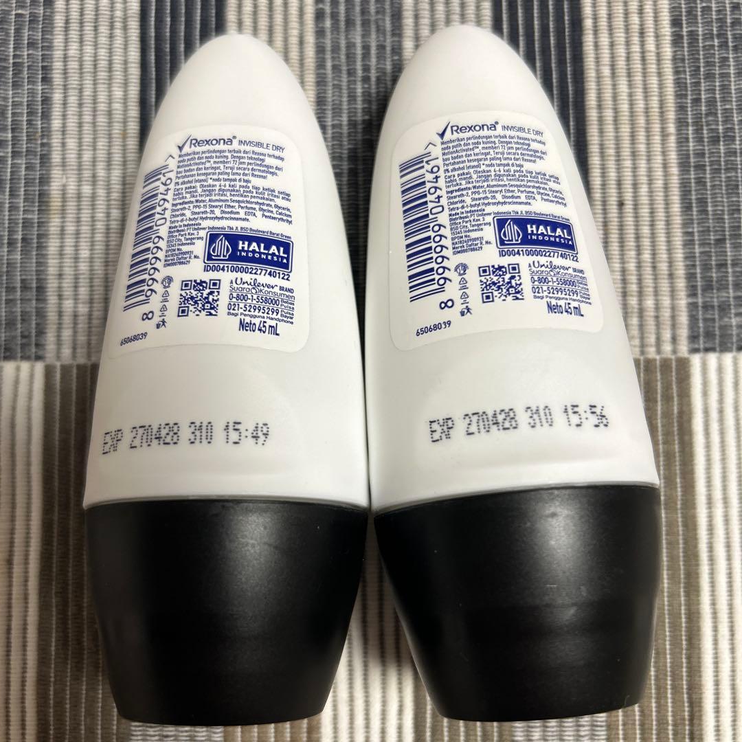 Rexona Invisible Dry +Fresh 45ml 2個2️⃣ — image 3