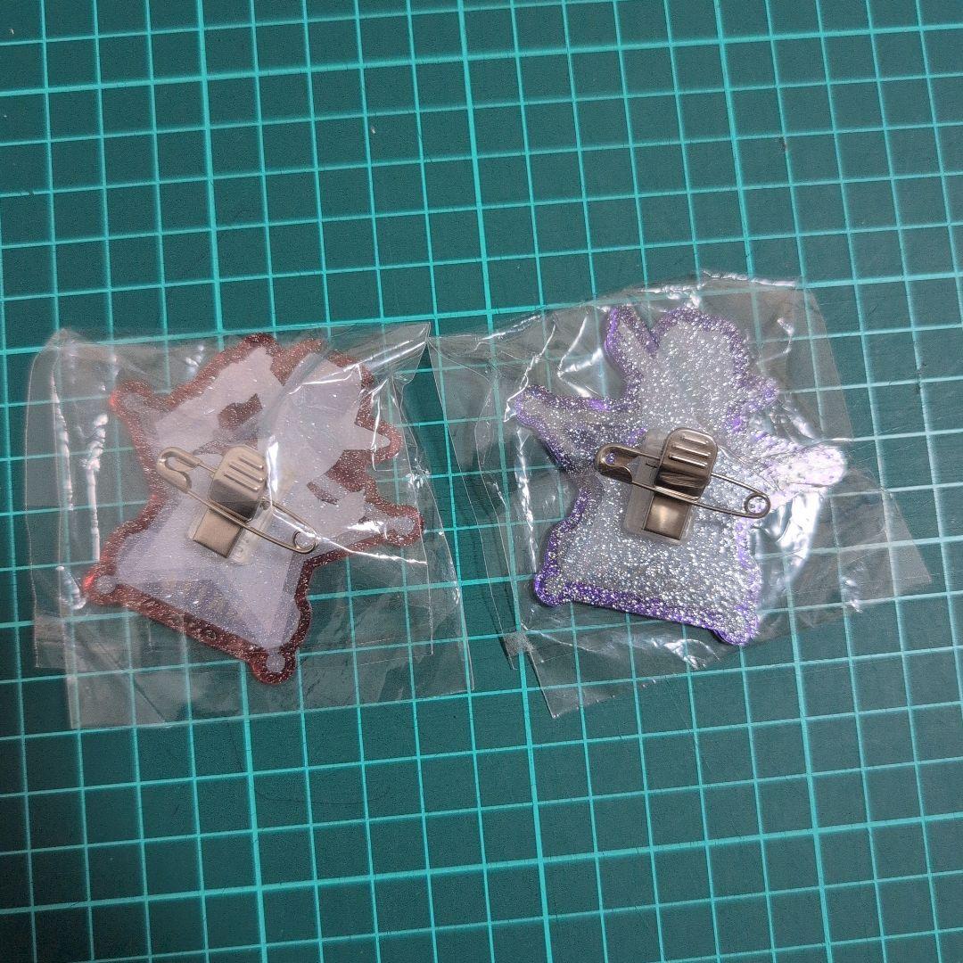 銀魂　西部劇　アクリルバッジ　沖田総悟　高杉晋助 — image 2