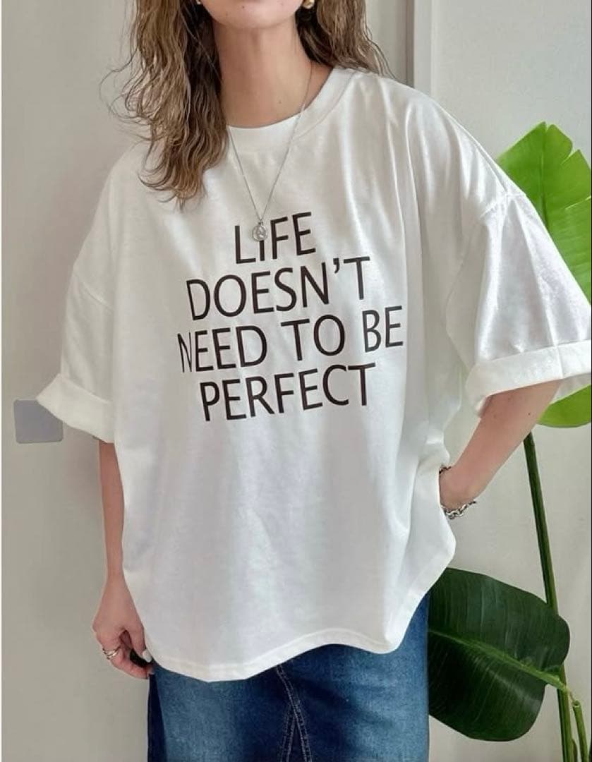 addCOLOR NOOOONコラボシャツ ロゴTシャツ ホワイトL — image 3