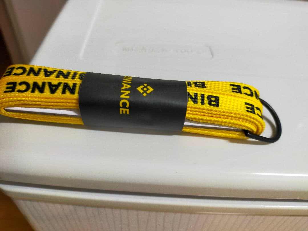 BINANCE ロゴ入り シューレース イエロー — image 2