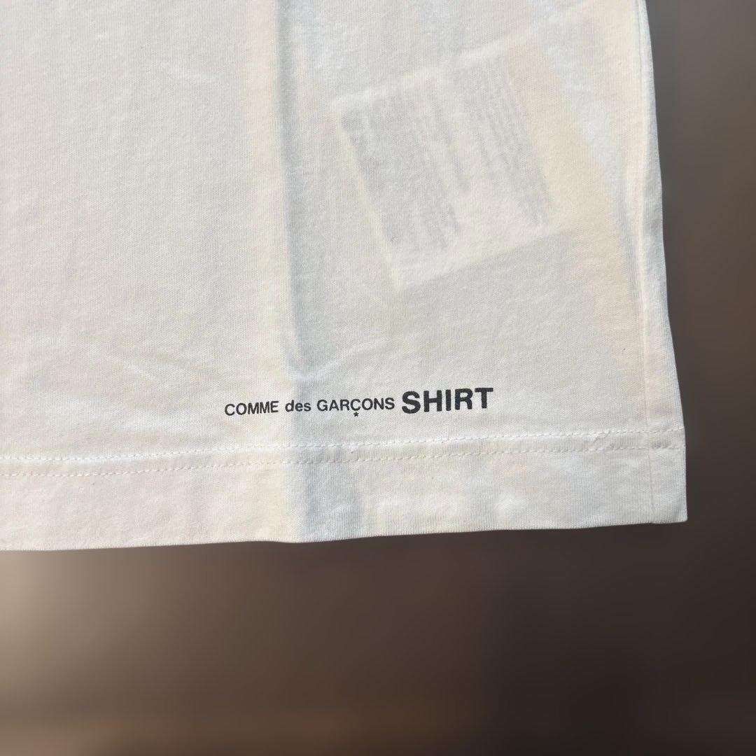COMME des GARCONS SHIRT ホワイト Tシャツ M — image 3