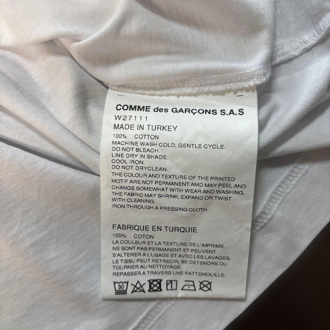 COMME des GARCONS SHIRT ホワイト Tシャツ M — image 5