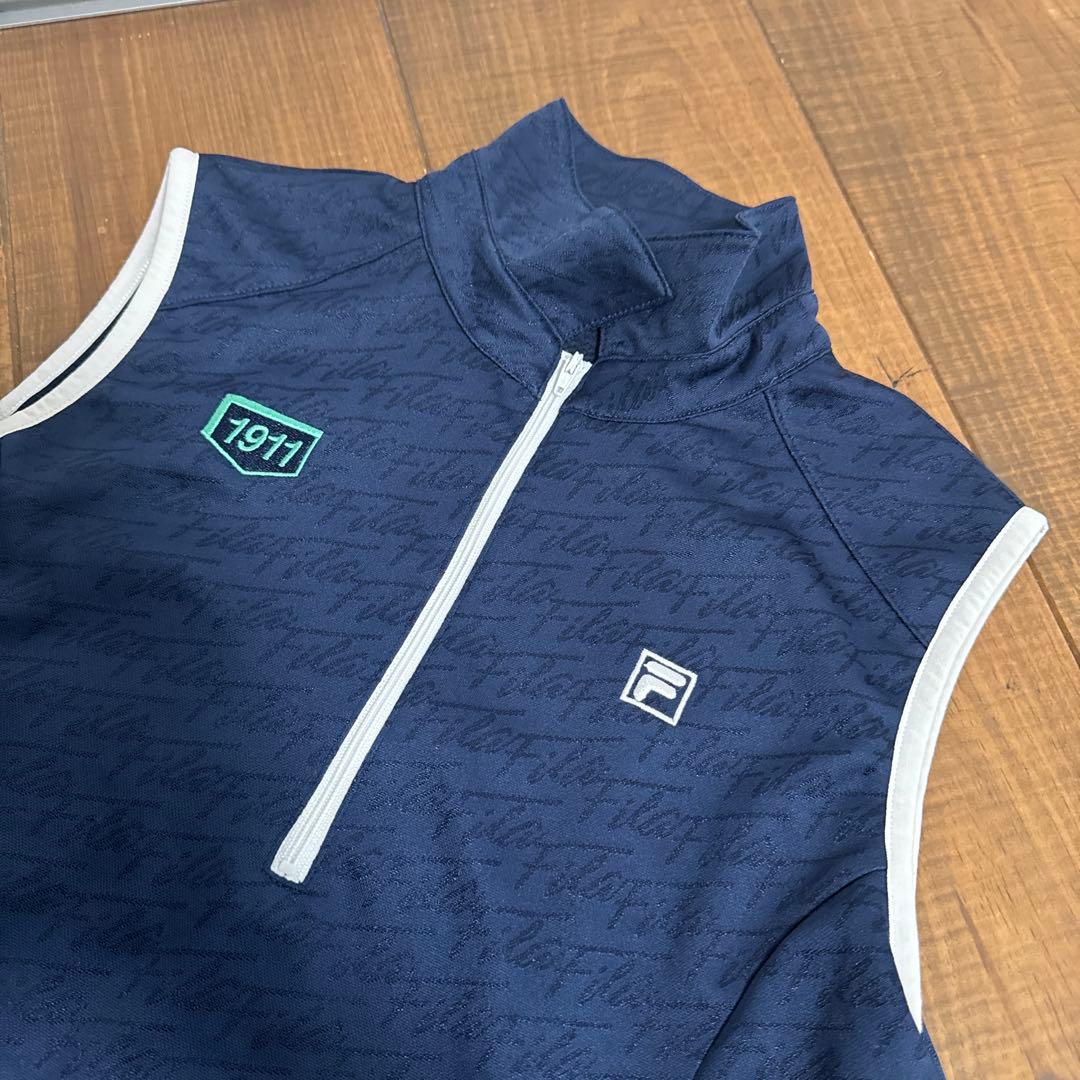 美品　フィラゴルフ　ワンピース　L ネイビー — image 4