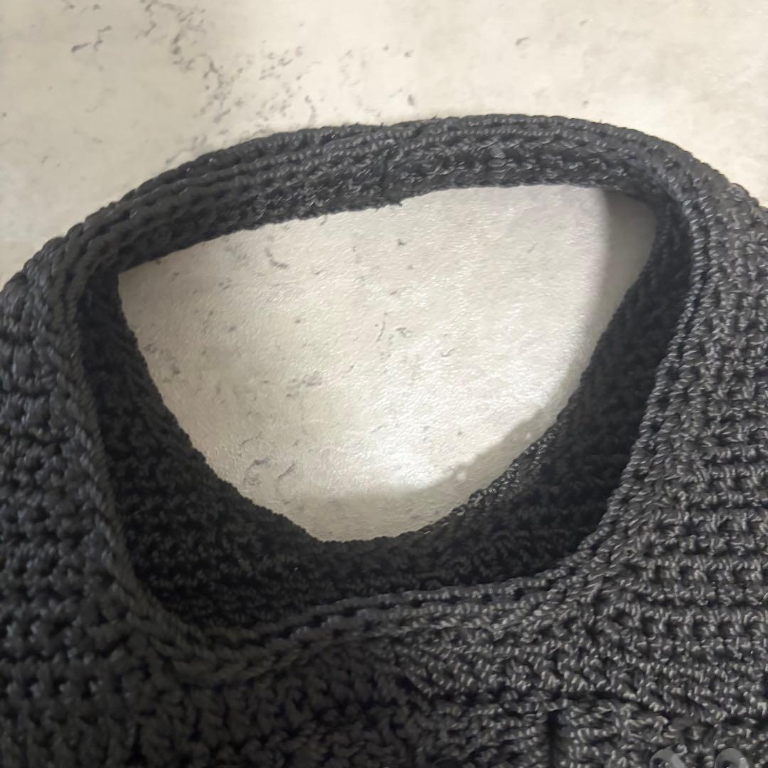 RUE DU BAC ルードゥバック ニットバッグ スパンコール 黒 y2k — image 5