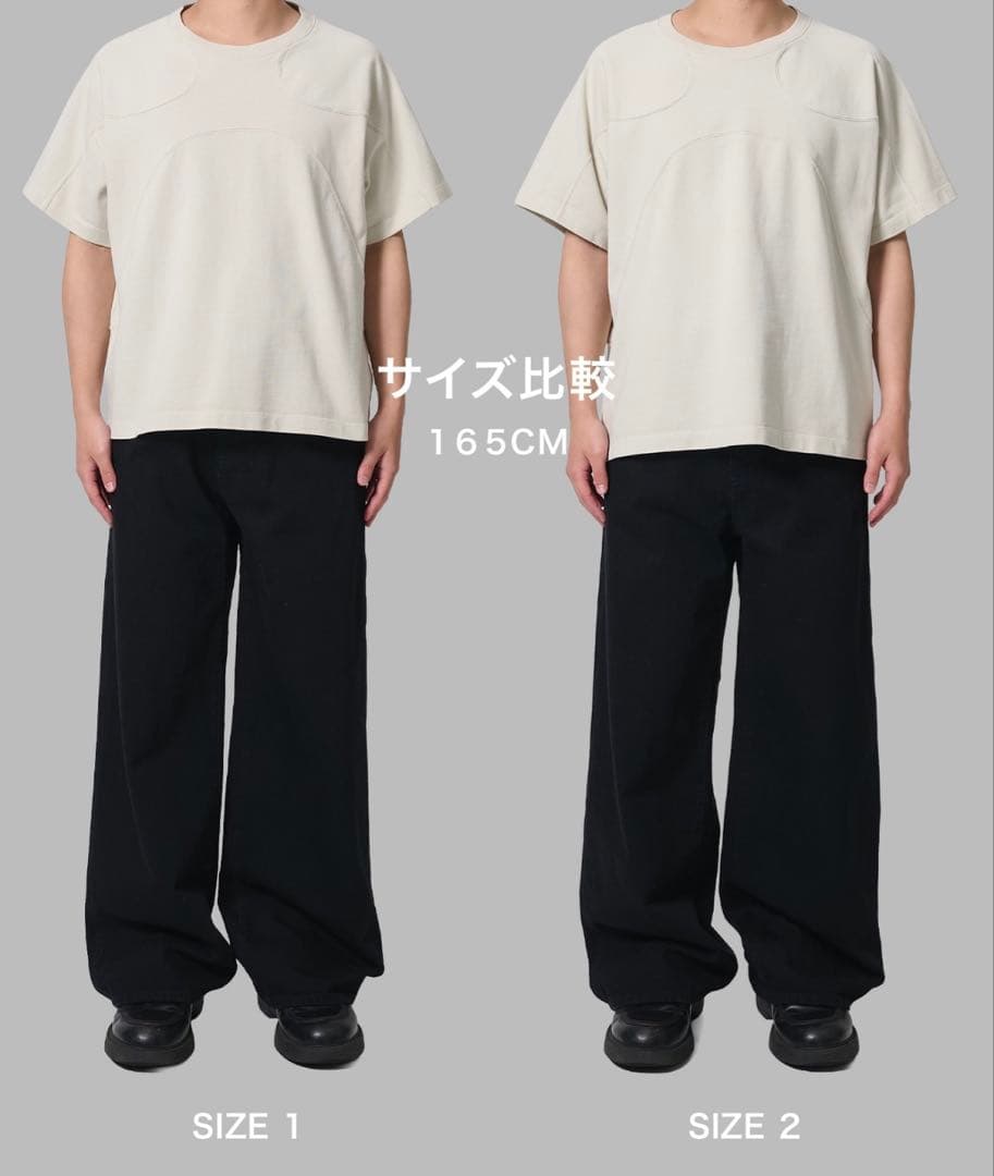 CONZ panel short sleeve tee/カットソー/Tシャツ — image 4