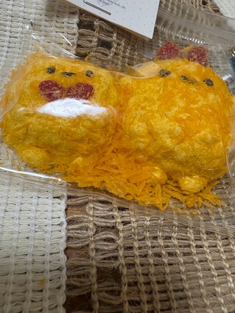 300円スタート　新品　サクサク　海老フライ　スクイーズ　揚げ物　キーホルダー — image 3