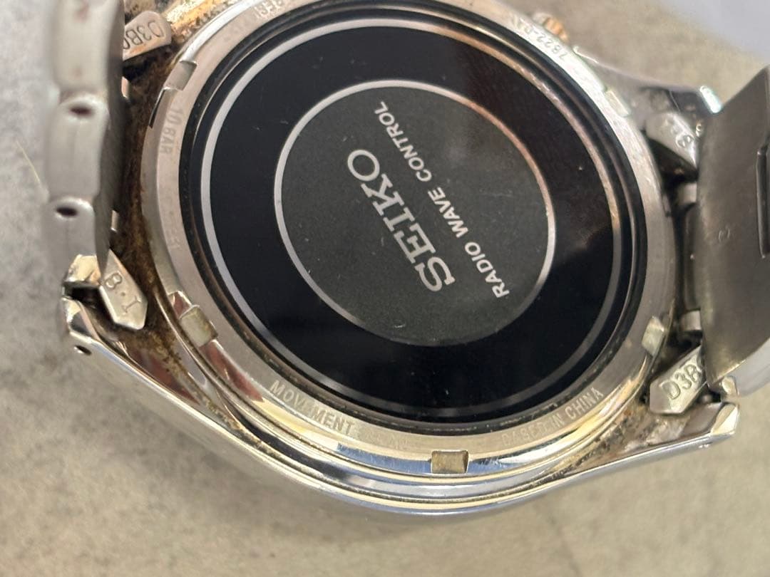 SEIKO セイコー 7B22-0AY0 電波ソーラー メンズ腕時計 稼働品 — image 4