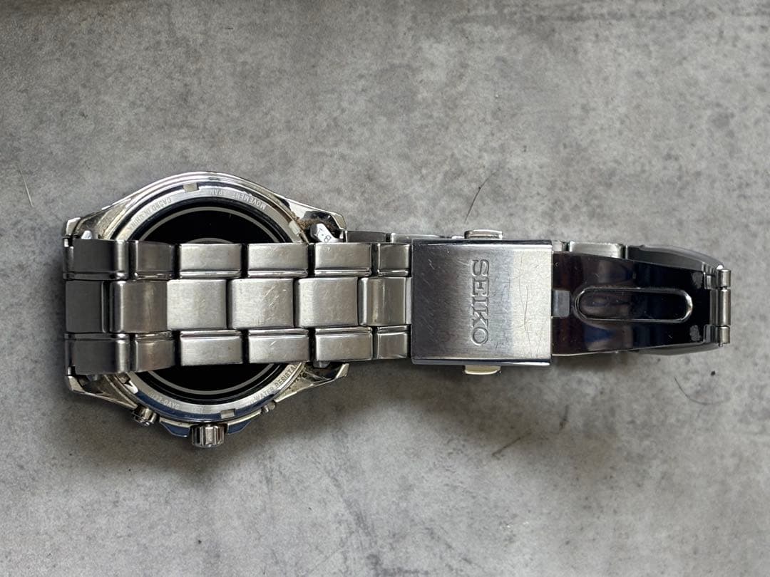 SEIKO セイコー 7B22-0AY0 電波ソーラー メンズ腕時計 稼働品 — image 5