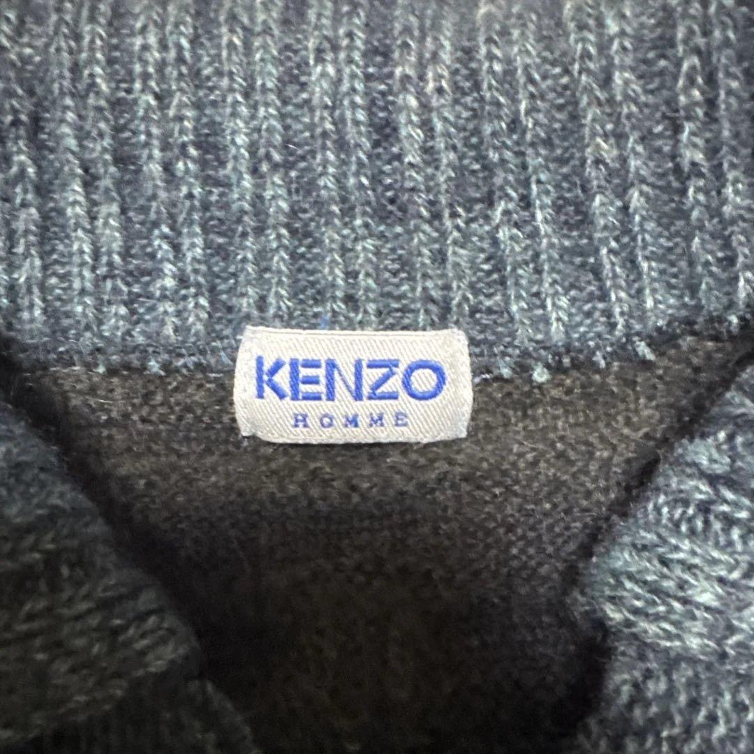 KENZO HOMME ニット セーター ブルー系 — image 2