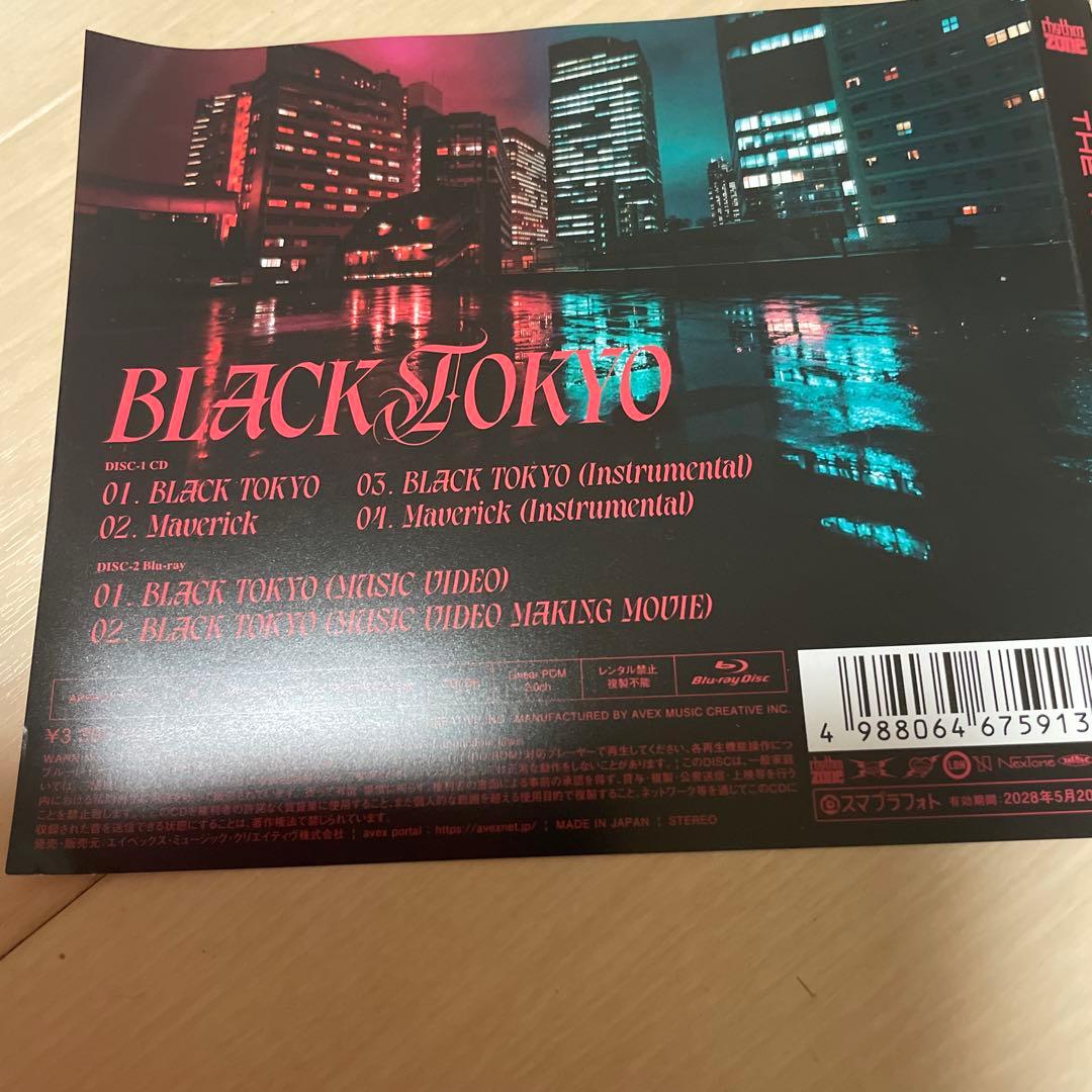 BLACK TOKYO初回盤 — image 2
