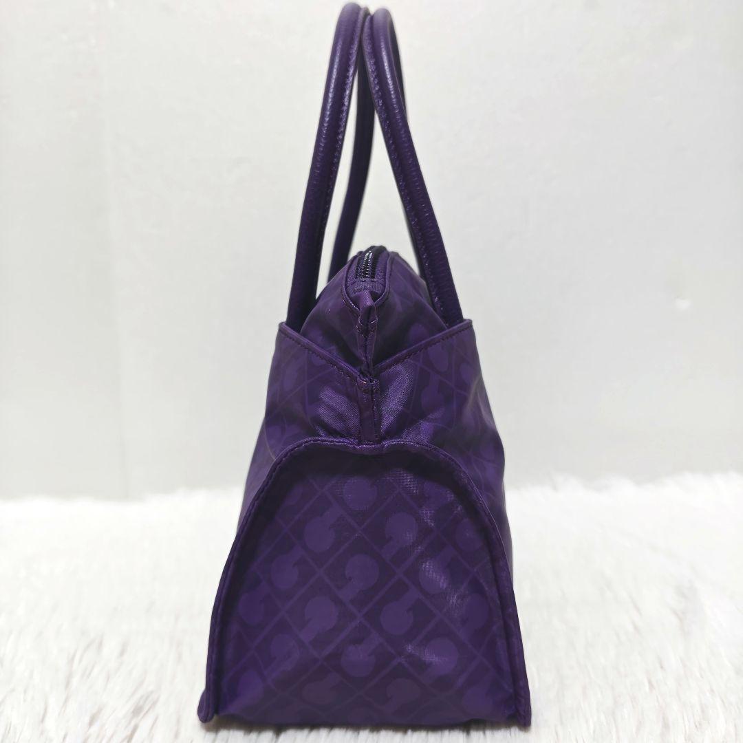 【美品】ゲラルディーニ ハンドバッグ トートバッグ ソフティ 軽量 ゴールド金具 — image 5