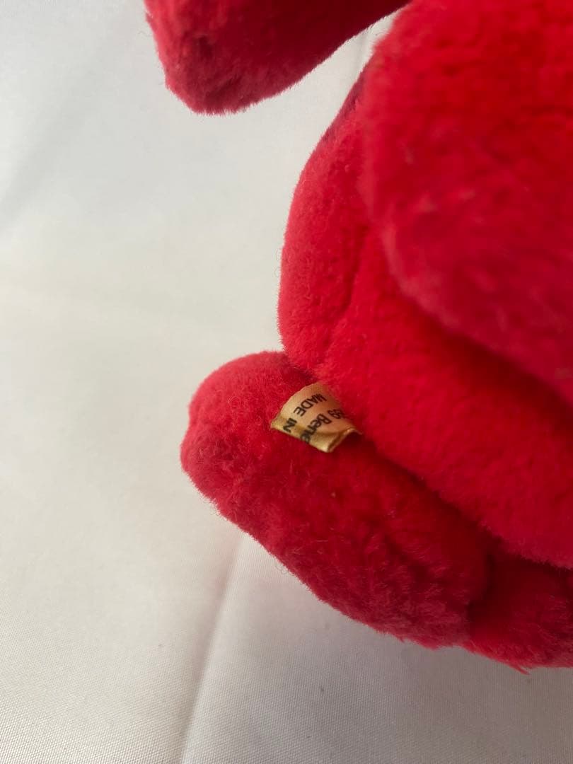 Benesse コラショ 1999年ぬいぐるみ 赤白 レトロY2K — image 3