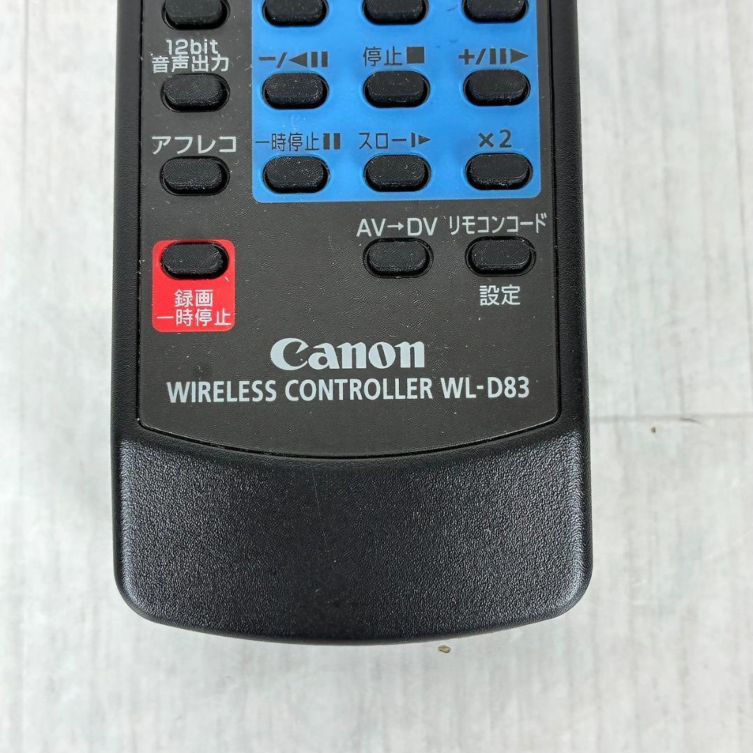 Canon WL-D83 ワイヤレスコントローラー 純正 リモコン ビデオカメラ — image 4
