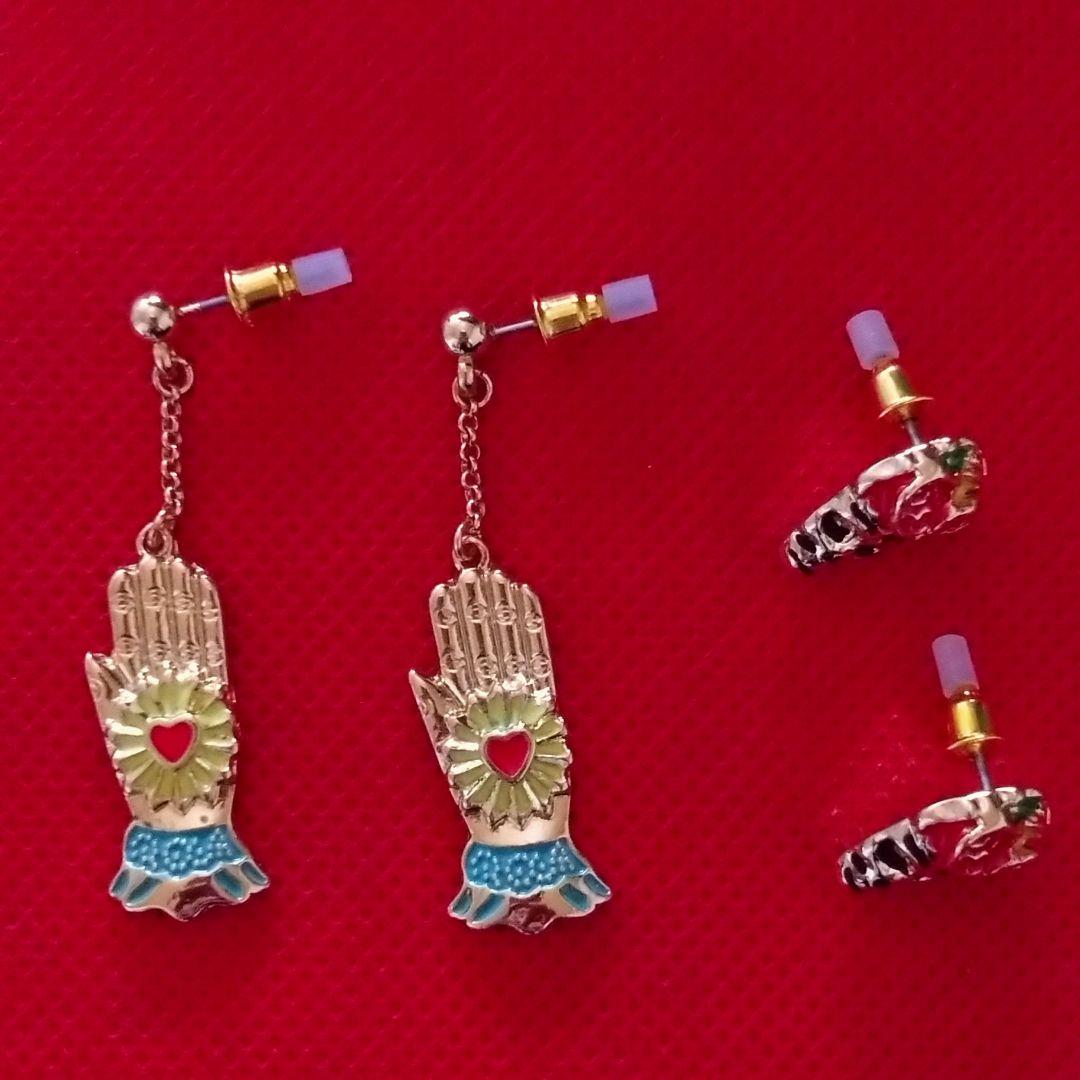 フリーダ・カーロ　Frida Kahlo　ピアス　2種セット — image 2