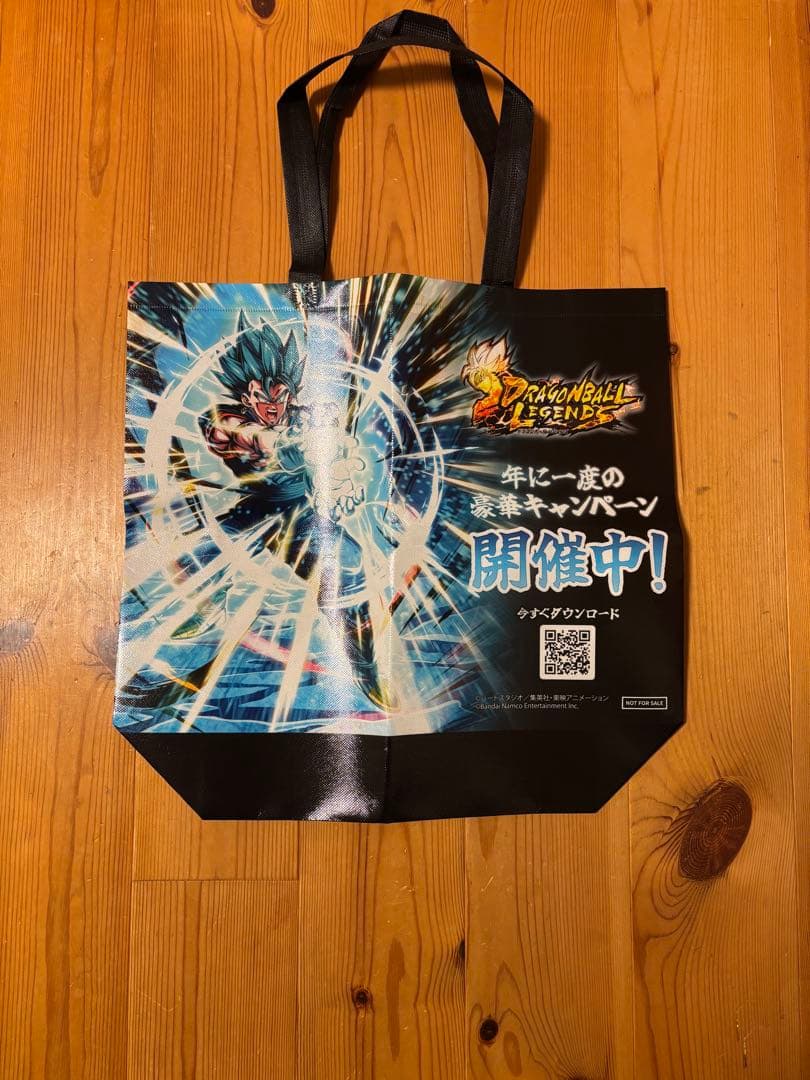 ドッカンバトル10周年　2025年1月　ビニールコーティング　不織布バッグ — image 2