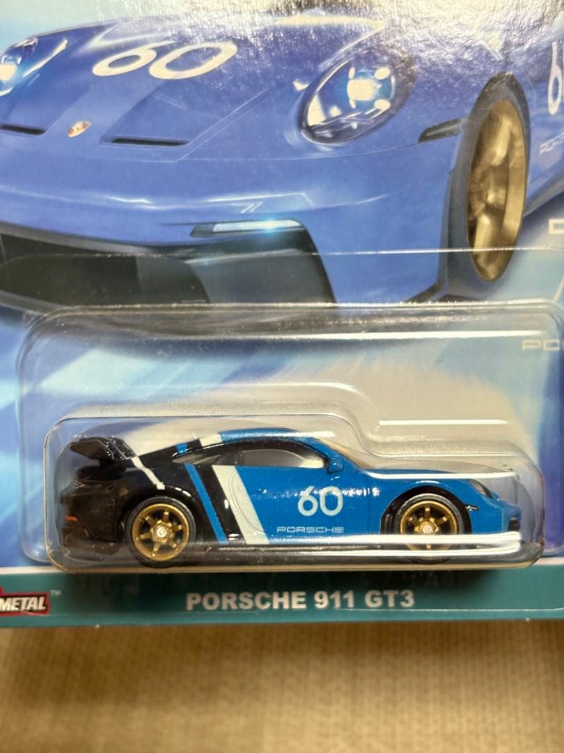 ポルシェ 911 GT3 ブルー スピードマシンズ ホットウィール スピマシ — image 3