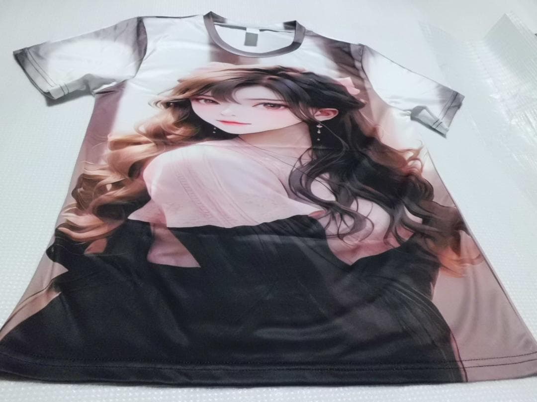 アニメ　マンガ　イラスト　ゲーム　ブラウン　メンズ　Tシャツ　Ⅿサイズ — image 3