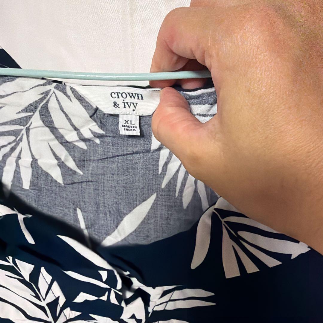 美品❣️crown & jvy XL ノースリーブ チュニック — image 4