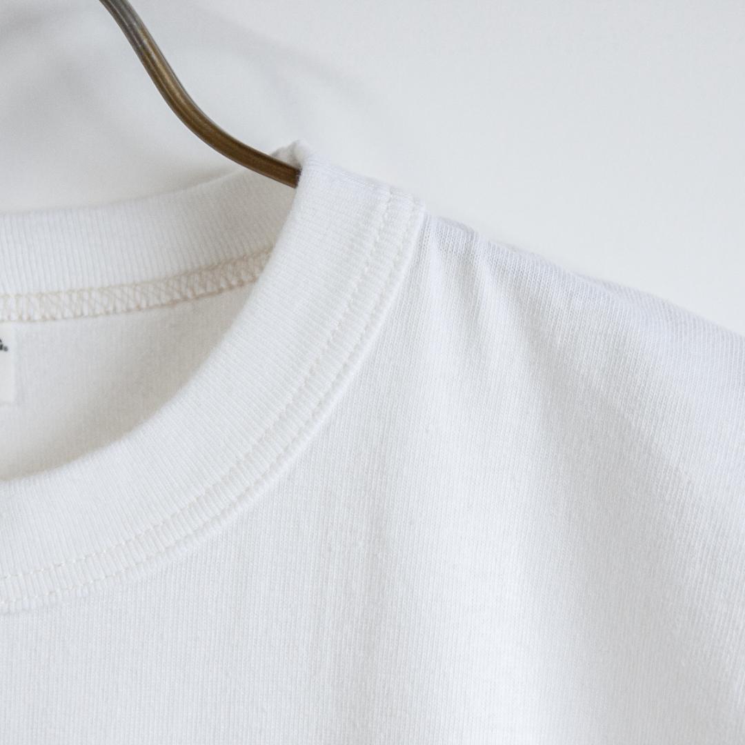 【希少】ポケット付き Tシャツ M ホワイト 無地 日本製 — image 4