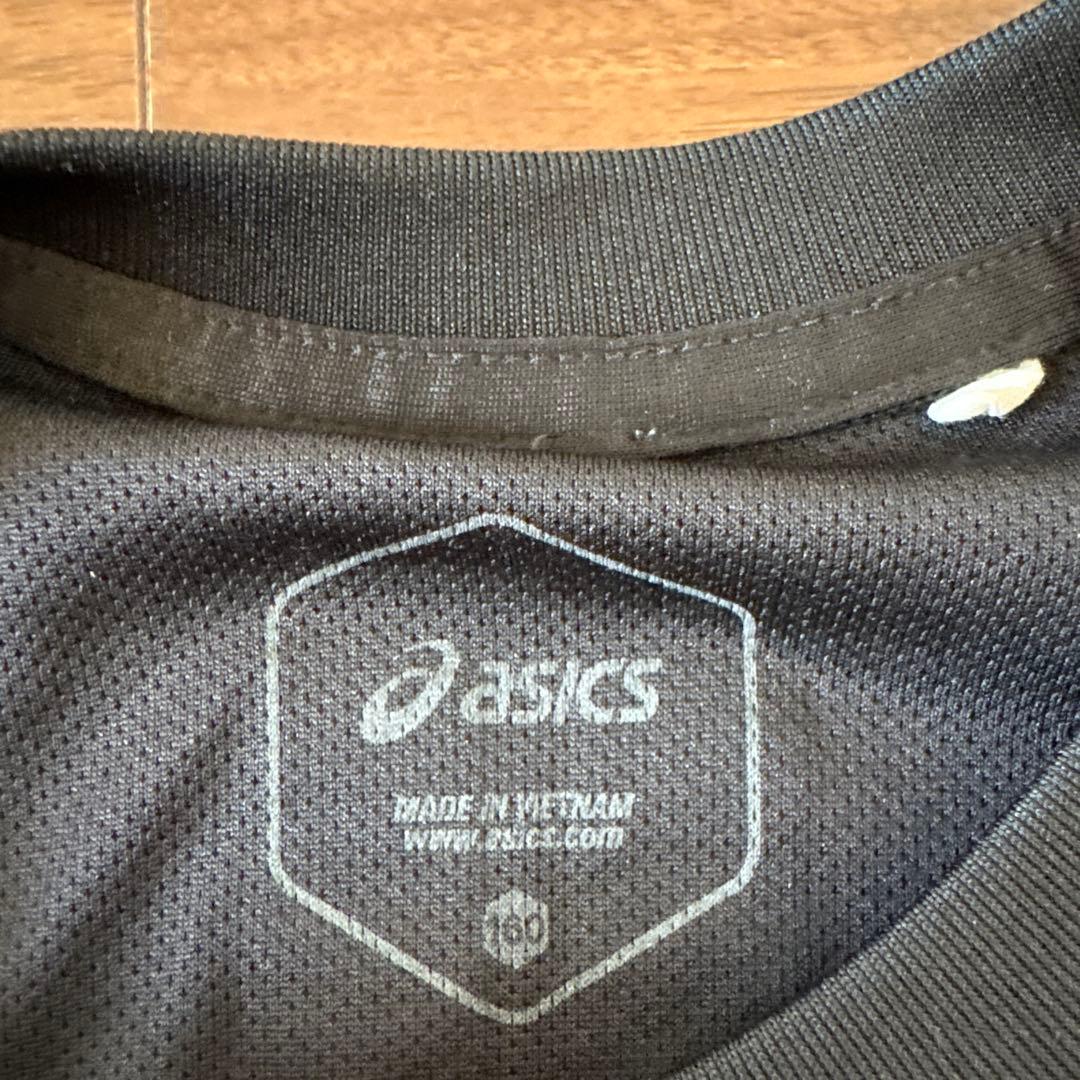 ASICS バスケットボール Tシャツ 黒　160 — image 2