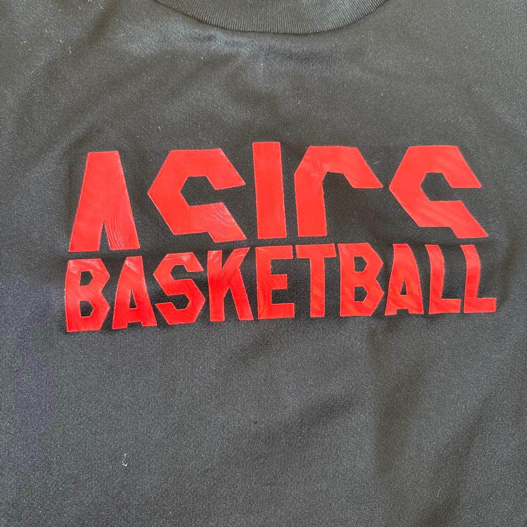 ASICS バスケットボール Tシャツ 黒　160 — image 3