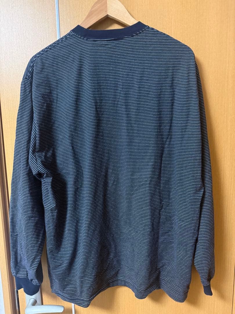 The Ennoy Professional ボーダー 長袖カットソー　ネイビー — image 2