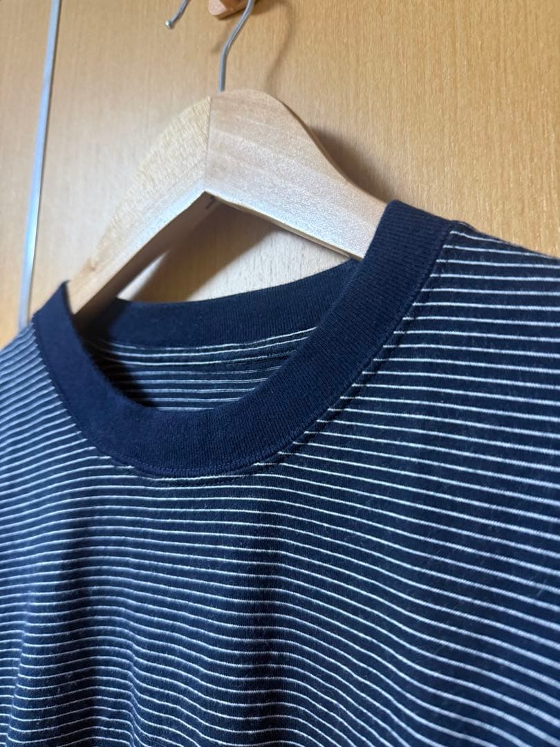 The Ennoy Professional ボーダー 長袖カットソー　ネイビー — image 4