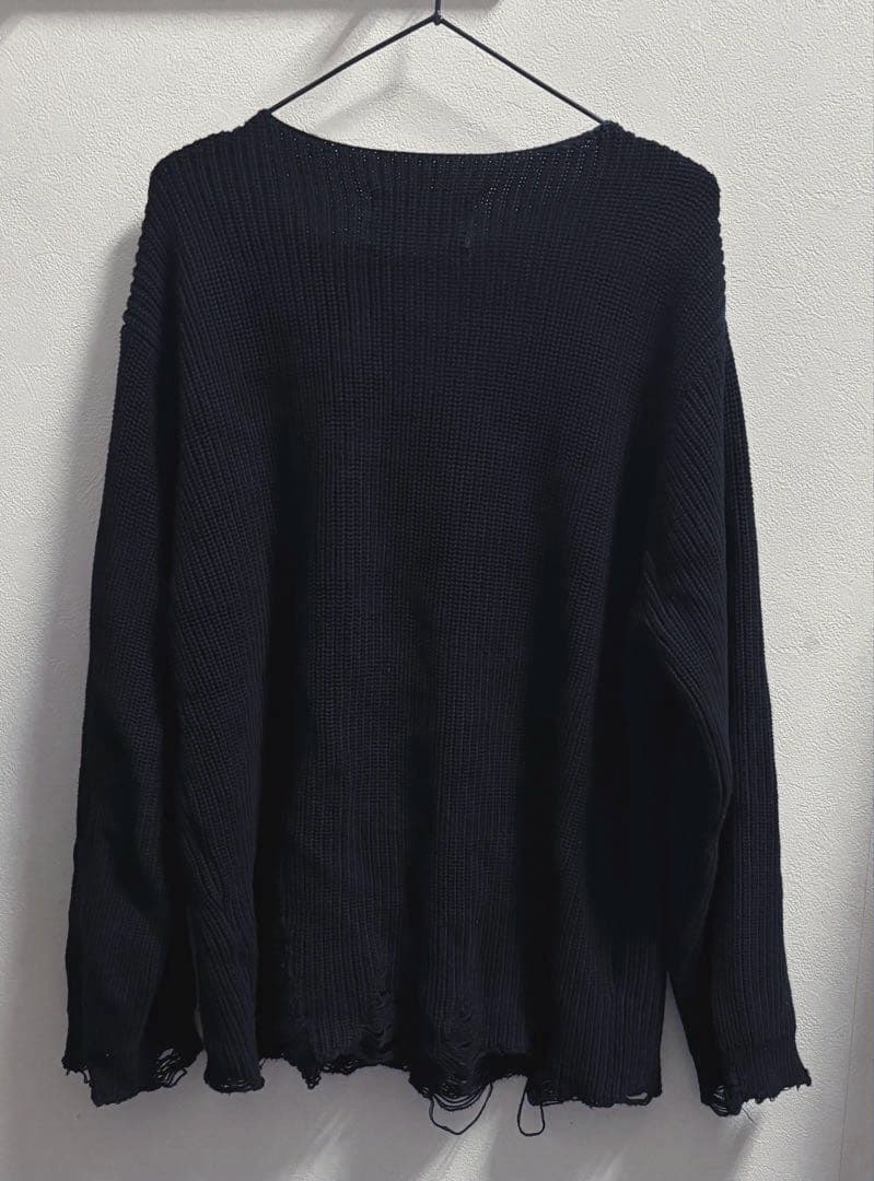 【GRANCY】Pierced Damage Knit / ピアスダメージニット — image 3